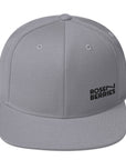 Sigma - snapback cap - silver - new era style - front logo view