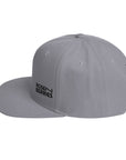 Sigma - snapback cap - silver - new era style - side logo view