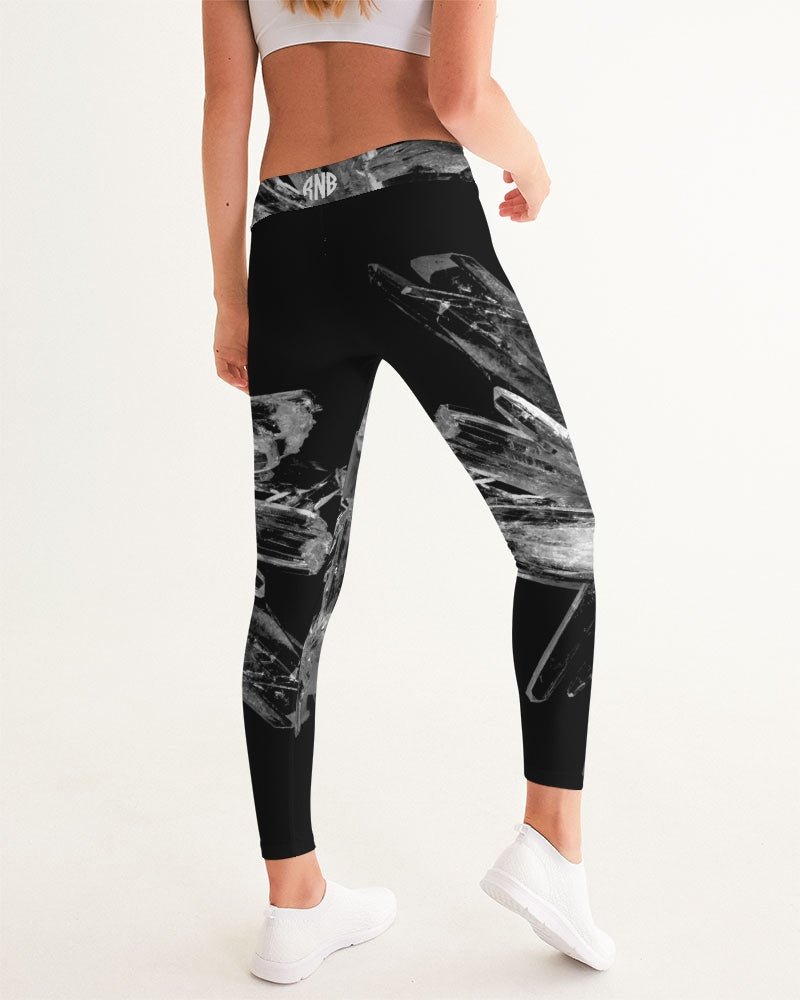 CRYSTAL Yoga Pants - Black  Lululemon Type Activewear Leggings - ROSENBERRIES