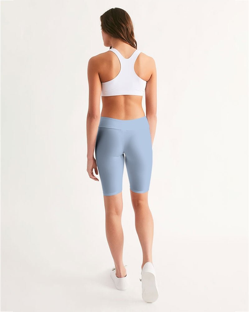 ICECREST Women's Mid - Rise Bike Shorts - Gymshark inspired Activewear - ROSENBERRIES