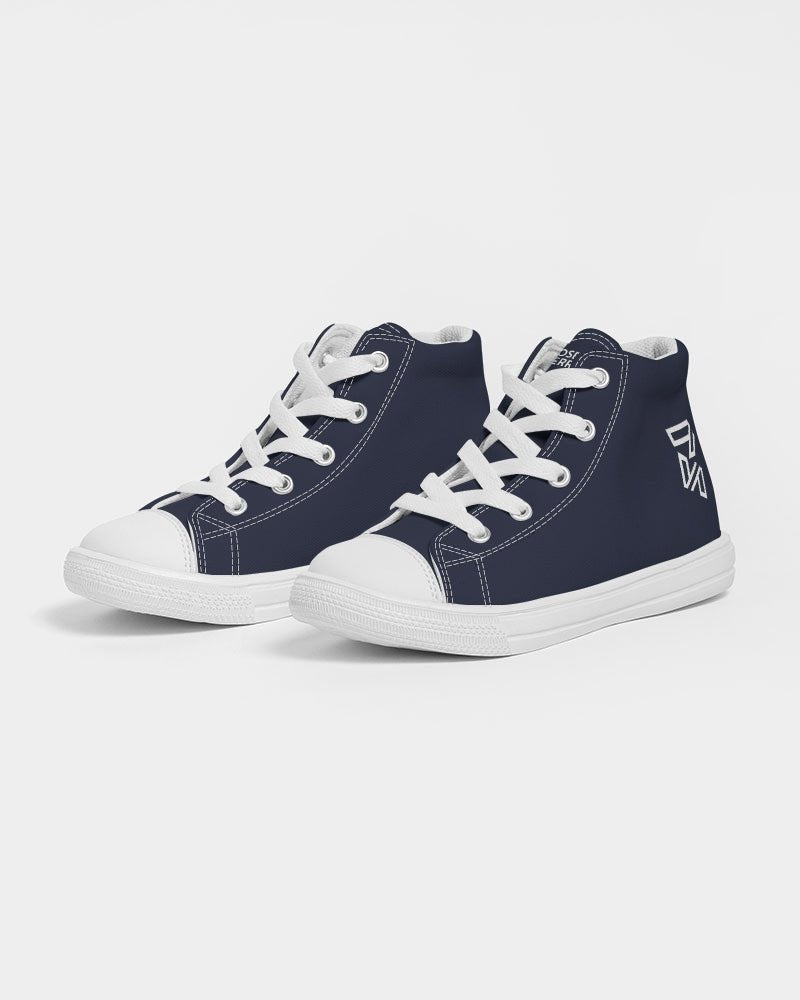 Navy Classic Style Blu.2.4 Kids Hightop Pump - Kids - ROSENBERRIES