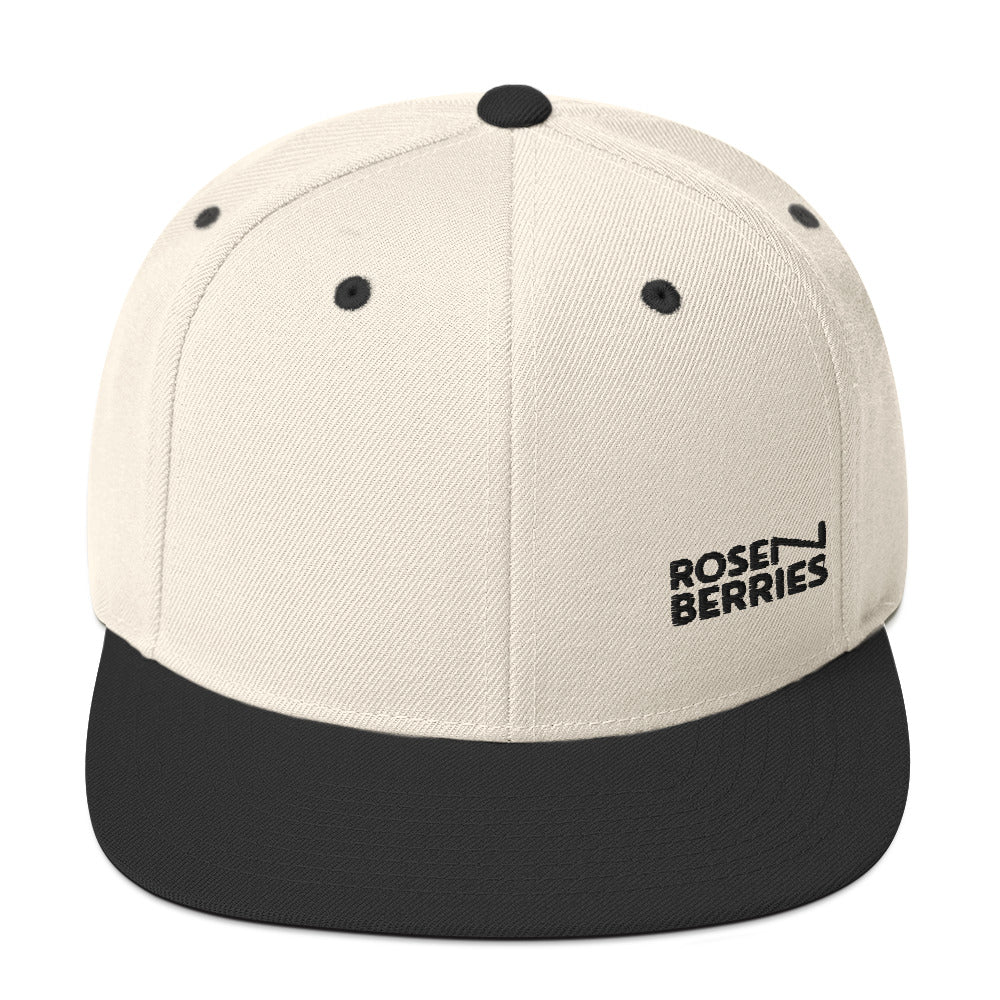 Sigma - snapback cap - natural - new era style - front view