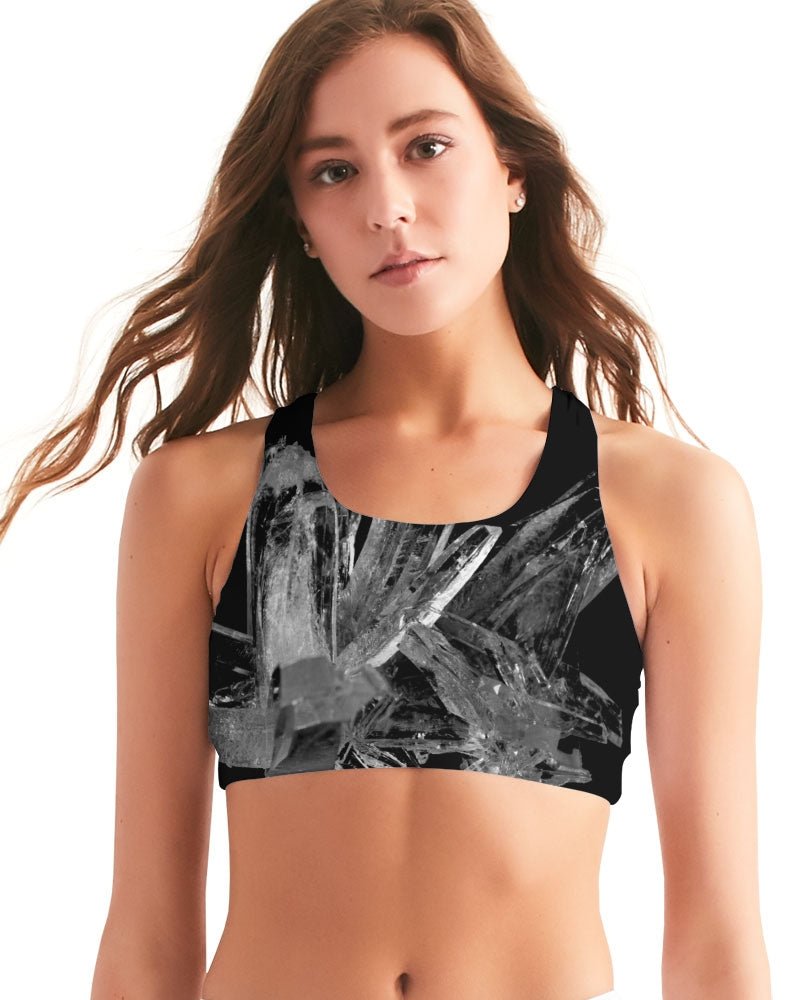 Crystal Seamless Sports Bra For Her - Activewear - ROSENBERRIES