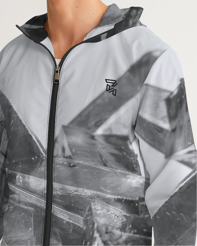 GEOFLEX Mist Windbreaker - gymshark style Track Jackets - ROSENBERRIES