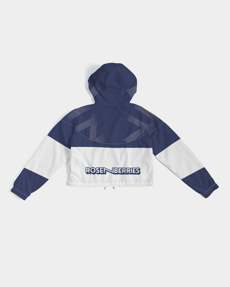 RNB Cropped Windbreaker - Jackets - ROSENBERRIES