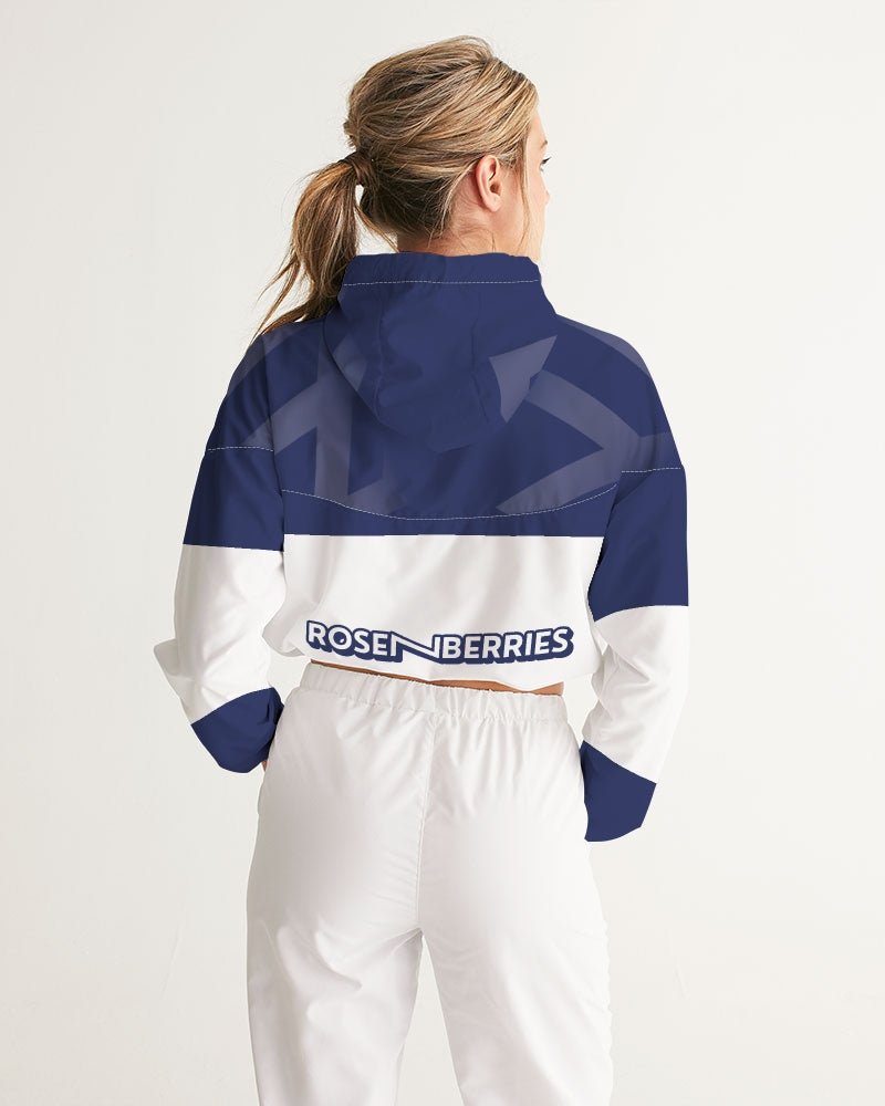 RNB Cropped Windbreaker - Jackets - ROSENBERRIES