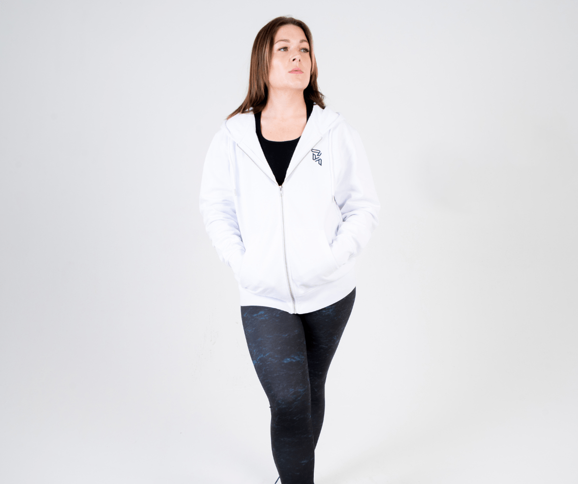 SERENE Zip - up hoodie - Printed Hoodies - ROSENBERRIES