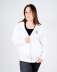 SERENE Zip - up hoodie - Printed Hoodies - ROSENBERRIES